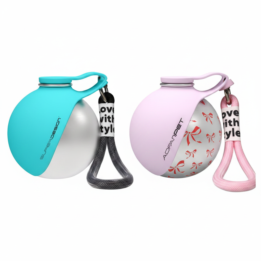 Duo bleu tiffany et rose imprimé